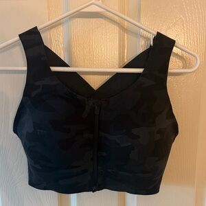 lululemon athletica Black Camo Sports Bra